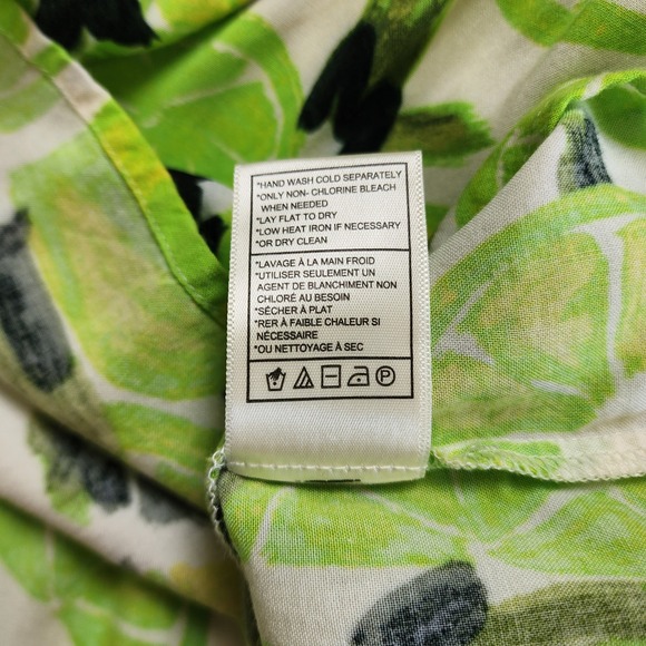 Steve Madden Womens Sunny Lime Challis‎ Tiered Maxi Dress Size Large Lime Green - Picture 7 of 11